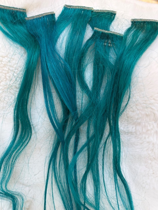 Brand New Real Human Hair Clip Extensions main image 6